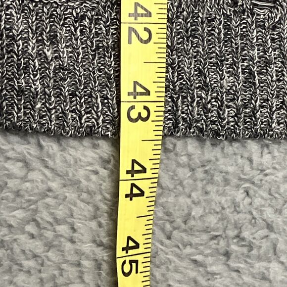 Eyeshadow Women’s Cardigan XL Long Duster Heather Gray Open Knit NWT - Picture 8 of 8